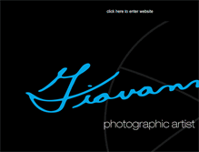 Tablet Screenshot of giovanniphotographicartist.com